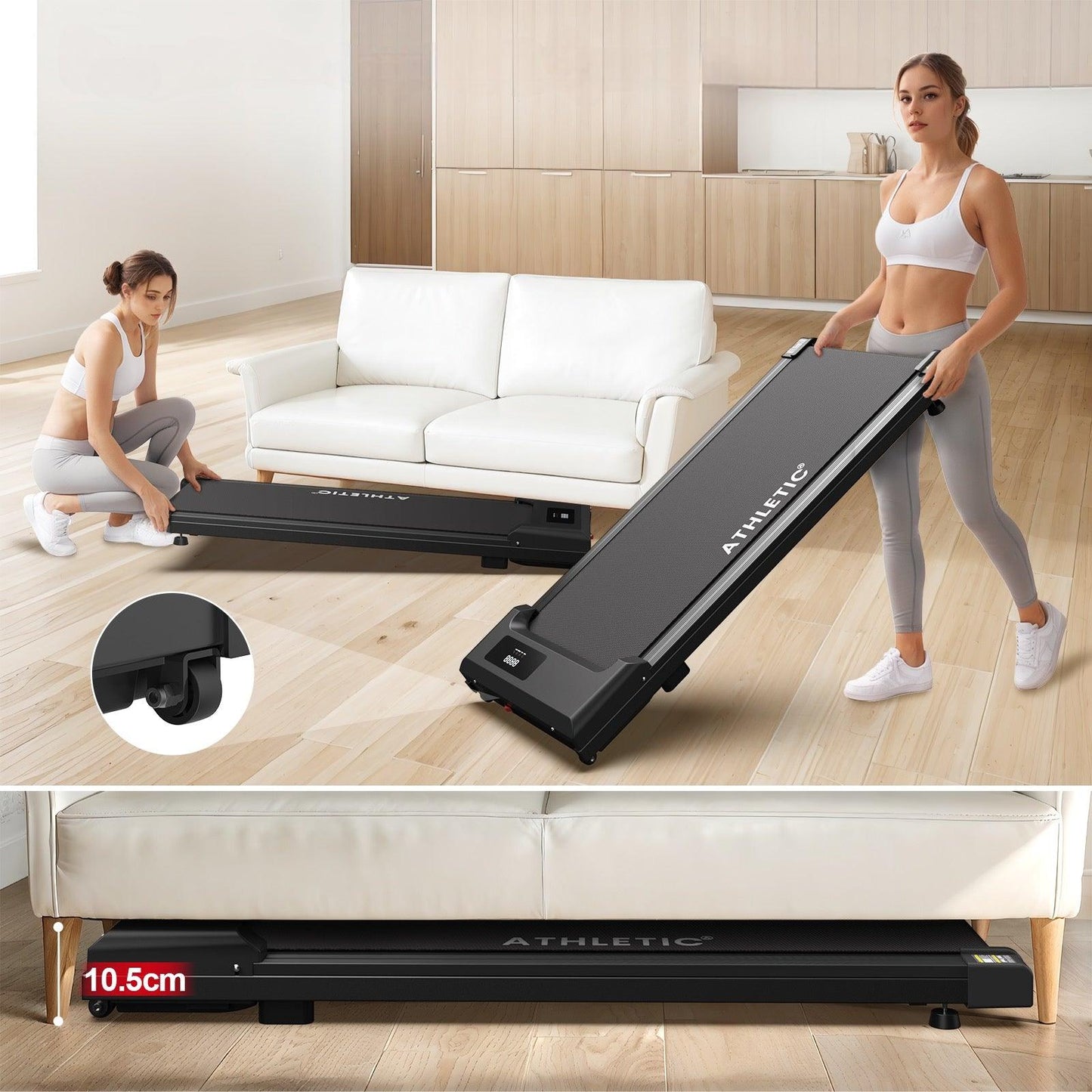 Standard Elektrisches Laufband Leise 6 km/h