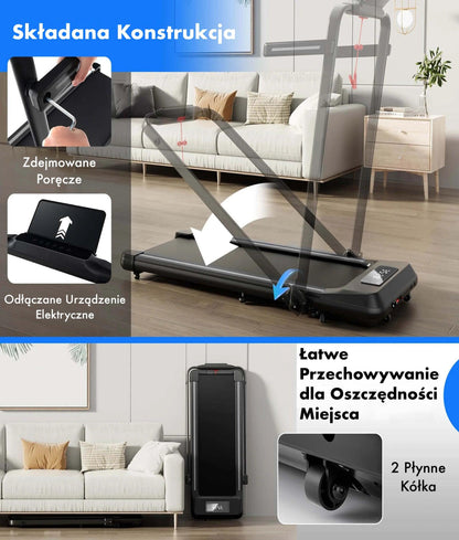 Prestige Elektrisches Laufband mit Griff 15 km/h 